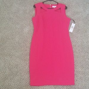 Pink bodycon dress